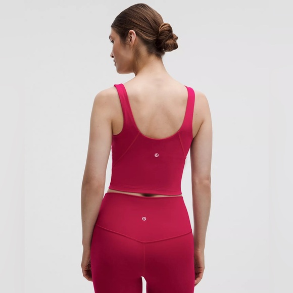 lululemon athletica Tops - NWT Lululemon Align Tank Top Light Support, A/B Cup in Berry Rumble